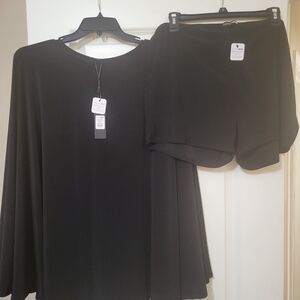 Fashion Nova Black Matching Set